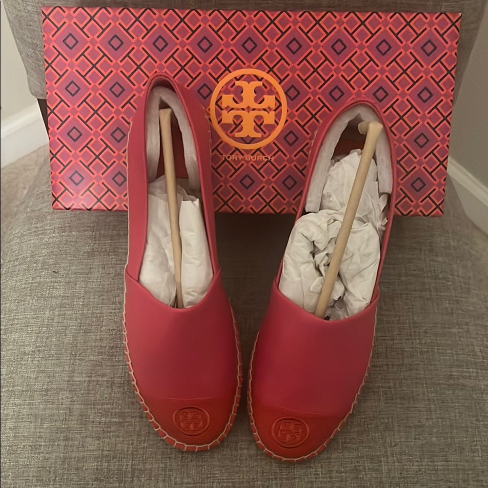 Tory Burch Flat Espadrille-Mestico/Silky Veg